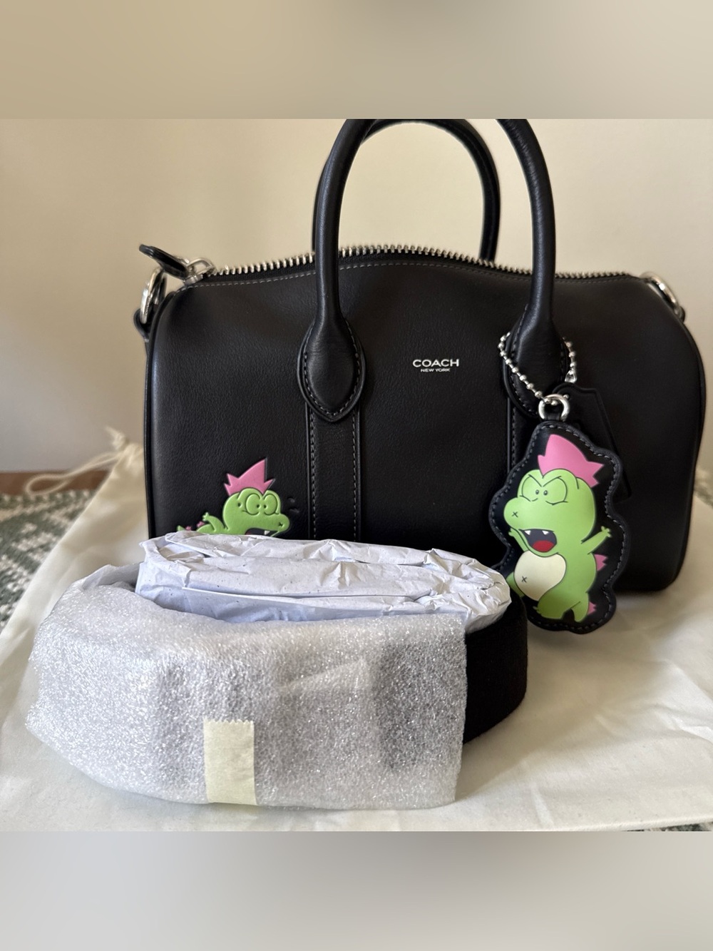 Coach | Brain Dead Compass Bag 25 With Darby Dino And Charm- NWOT - Picture 2 of 10